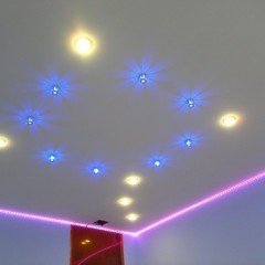 How to make LED lighting in the house and apartment?