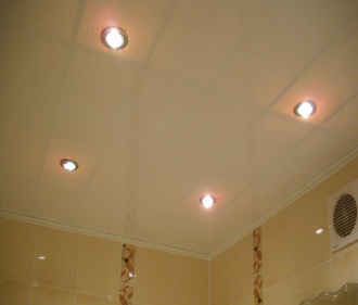 Ceiling spotlights