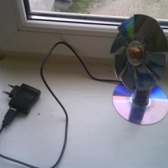 Ako vyrobiť ventilátor USB na sklade