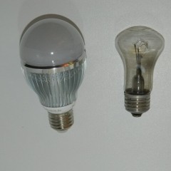 مقارنة المصابيح المتوهجة و LED - أيهما أفضل؟