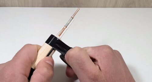 Homemade soldering iron