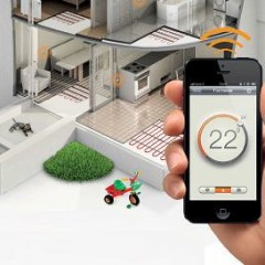 Modern underfloor heating control systems