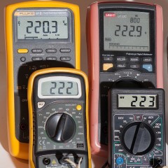 Compare multimeter specifications