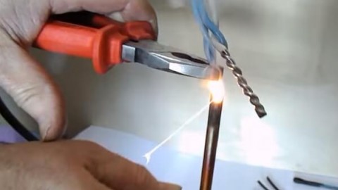 Welding of copper and aluminum wires