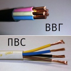 Кое е по-добре да изберете: VVG кабел или PVA проводник?
