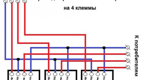 How to connect a three-phase voltage regulator?