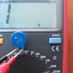 How to check the varistor: external inspection and dial multimeter