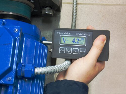 Motor vibration measurement