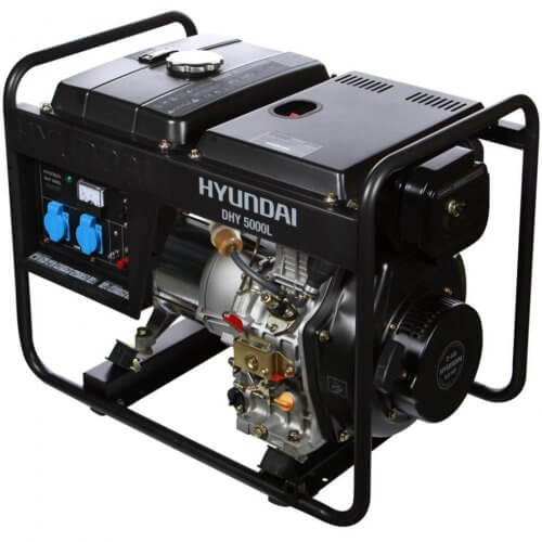 Frame diesel generator