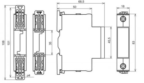 Dimensions UZM-50TSM